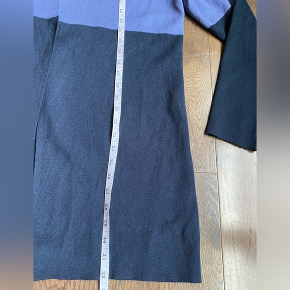 Yest Colorblock long cardigan nwt size 12 - Picture 3 of 6